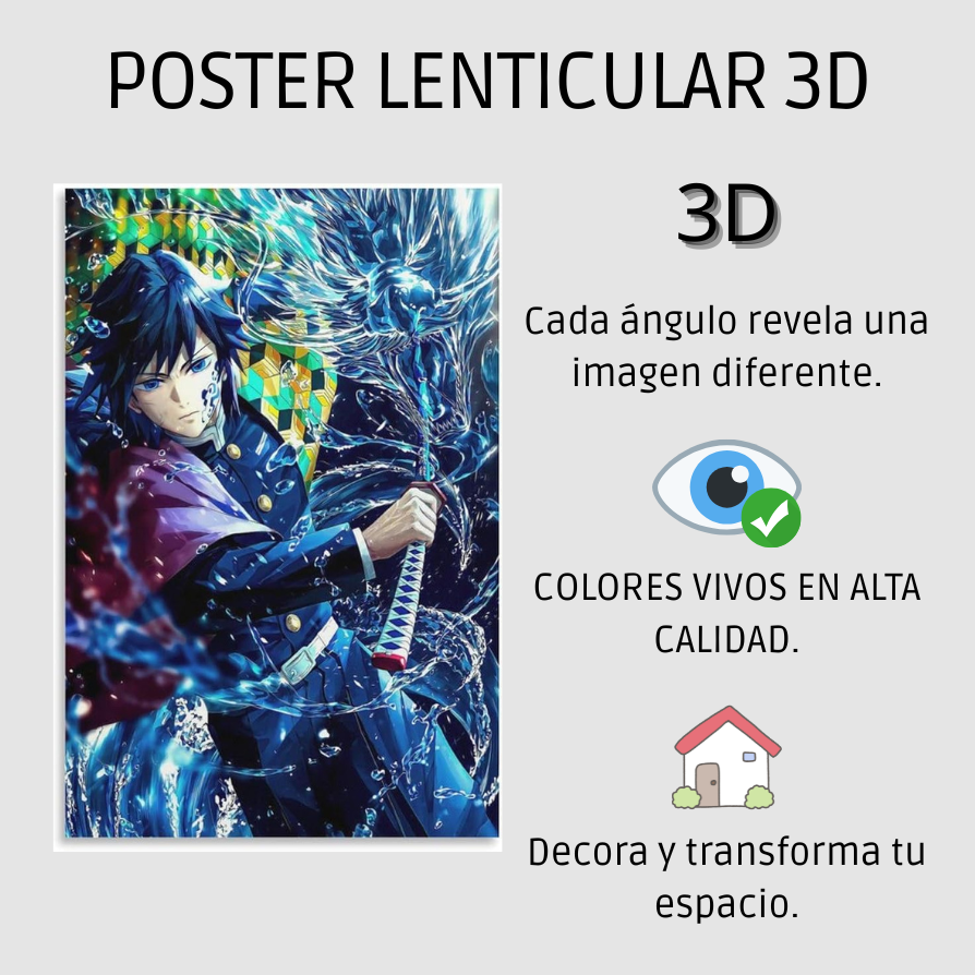 Pixel Doji Cuadro Lenticular 3D